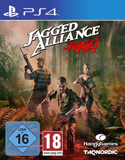 Pochette Jagged Alliance : Rage! version PlayStation 4