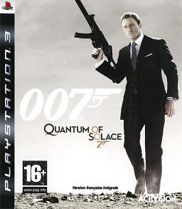 Pochette James Bond 007 : Quantum of Solace version PlayStation 3