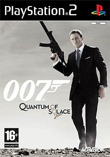 Pochette James Bond 007 : Quantum of Solace version PlayStation 2