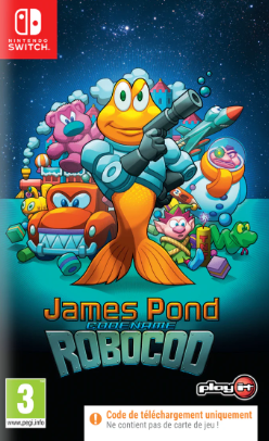 Pochette James Pond 2 : Codename Robocod version Switch