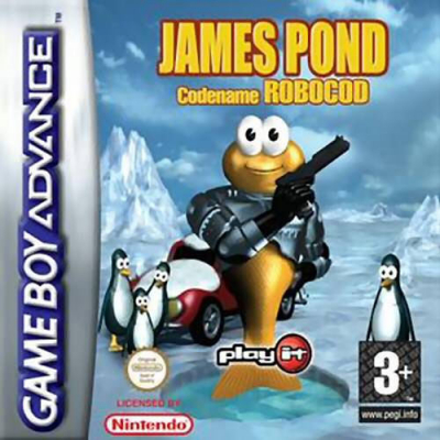 Pochette James Pond : Codename Robocod version GameBoy Advance