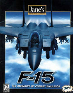 Pochette Jane's F-15 version PC Windows