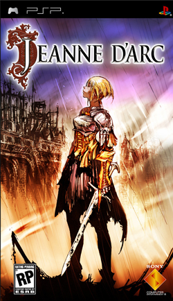 Pochette Jeanne d'Arc version PSP