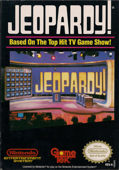 Pochette Jeopardy! version NES