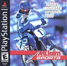 Pochette Jeremy McGrath Supercross 2000 version PlayStation
