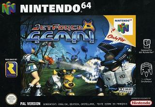 Pochette Jet Force Gemini version Nintendo 64