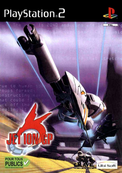 Pochette Jet Ion GP version PlayStation 2