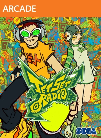 Pochette Jet Set Radio version Xbox 360