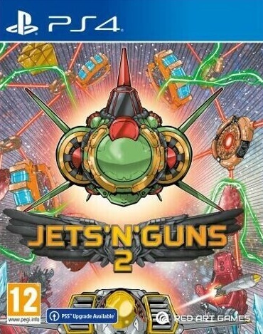 Pochette Jets'n'Guns 2 version PlayStation 4