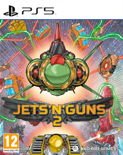 Pochette Jets'n'Guns 2 version PlayStation 5