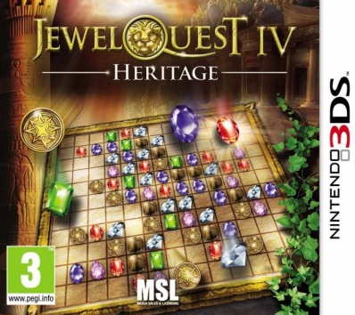 Pochette Jewel Quest IV : Heritage version 3DS