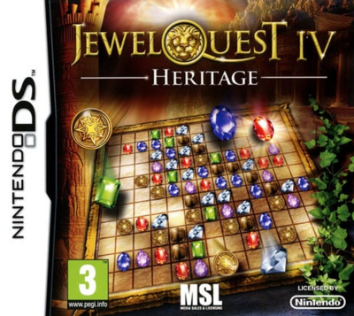 Pochette Jewel Quest IV : Heritage version DS