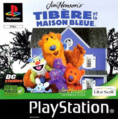 Pochette Jim Henson's Tibère et la Maison Bleue version PlayStation