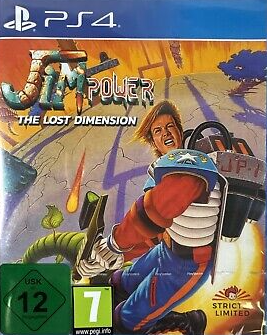Pochette Jim Power : The Lost Dimension in 3D version PlayStation 4