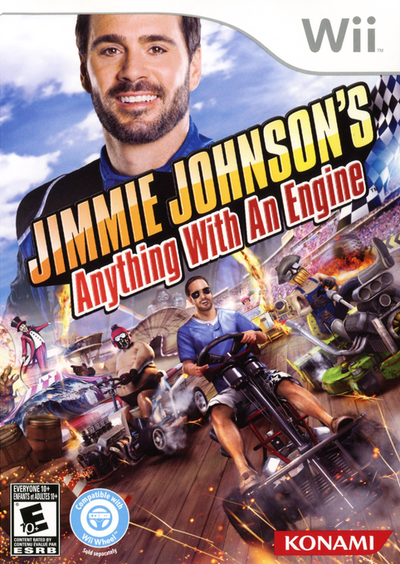 Pochette Jimmie Johnson's Anything with an Engine version Wii