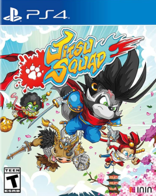 Pochette Jitsu Squad version PlayStation 4