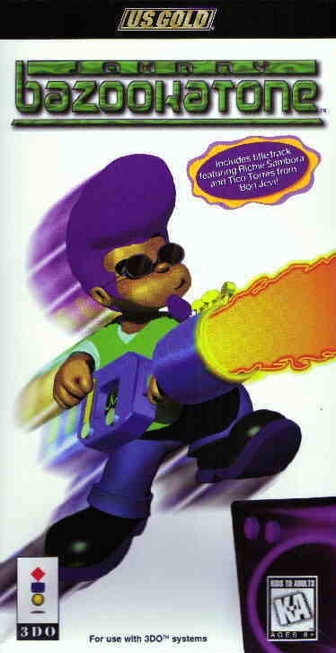 Pochette Johnny Bazookatone version 3DO