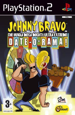 Pochette Johnny Bravo in The Hukka-Mega-Mighty-Ultra-Extreme Date-O-Rama! version PlayStation 2