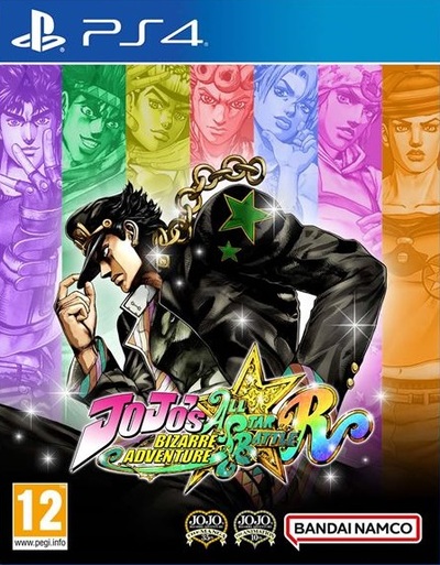 Pochette JoJo's Bizarre Adventure : All Star Battle R version PlayStation 4