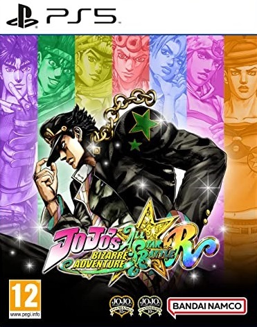 Pochette JoJo's Bizarre Adventure : All Star Battle R version PlayStation 5