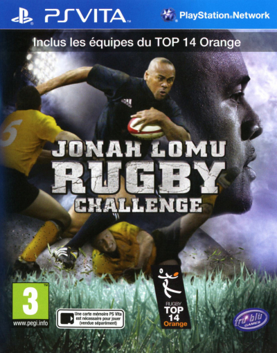Pochette Jonah Lomu Rugby Challenge version PSVita