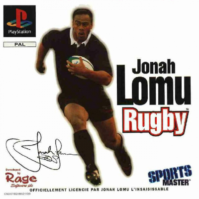 Pochette Jonah Lomu Rugby version PlayStation