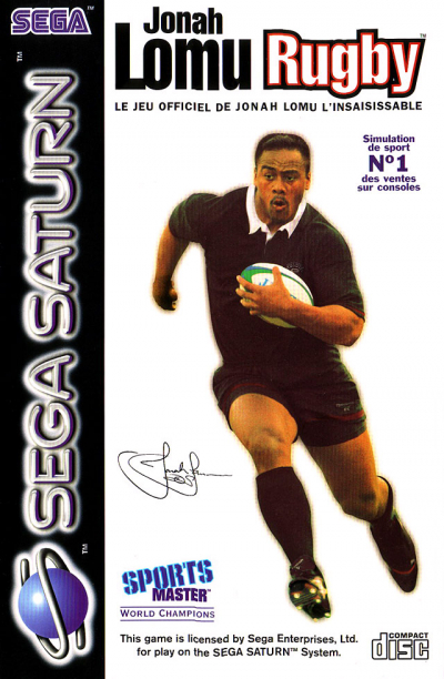 Pochette Jonah Lomu Rugby version Saturn