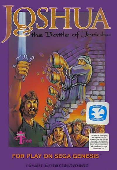Pochette Joshua & the Battle of Jericho version Megadrive