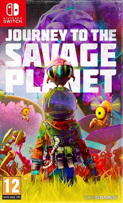 Pochette Journey to the Savage Planet version Switch