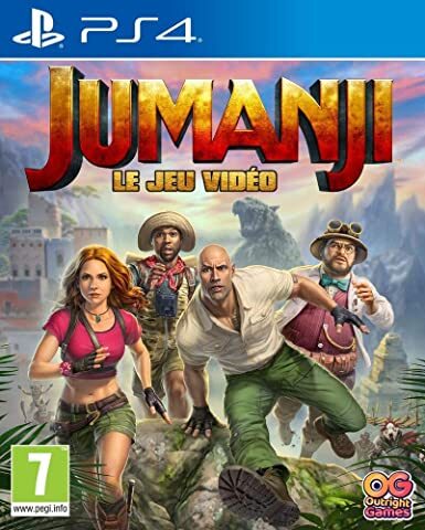 Pochette Jumanji : le jeu vidéo version PlayStation 4