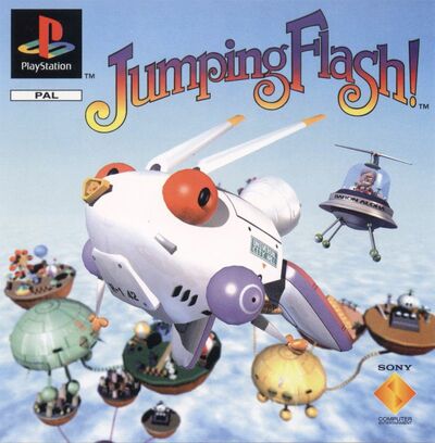Pochette Jumping Flash! version PlayStation