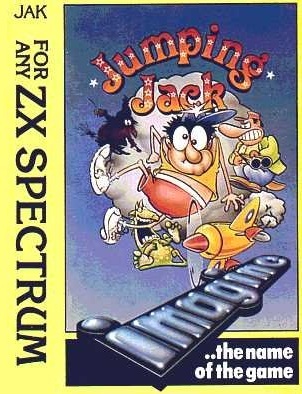 Pochette Jumping Jack version ZX Spectrum