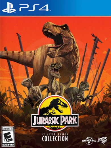 Pochette Jurassic Park Classic Games Collection version PlayStation 4
