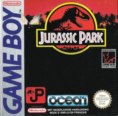 Pochette Jurassic Park version GameBoy/Color