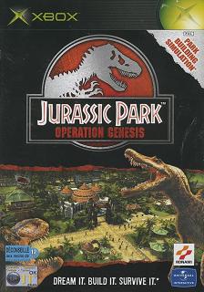 Pochette Jurassic Park : Operation Genesis version Xbox