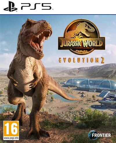 Pochette Jurassic World Evolution 2 version PlayStation 5