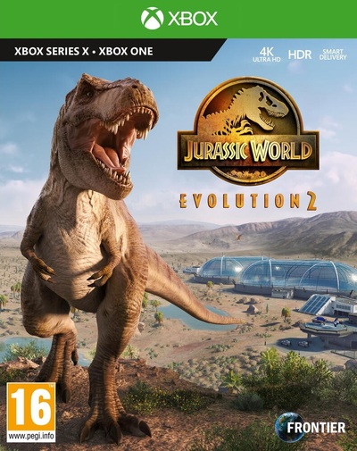 Pochette Jurassic World Evolution 2 version Xbox Series X/S