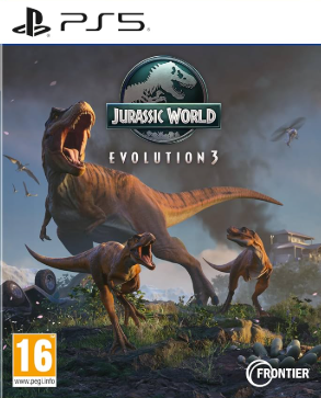 Pochette Jurassic World Evolution 3 version PlayStation 5
