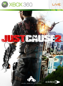 Pochette Just Cause 2 version Xbox 360