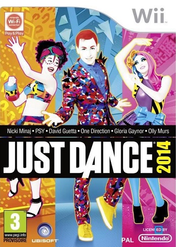 Pochette Just Dance 2014 version Wii