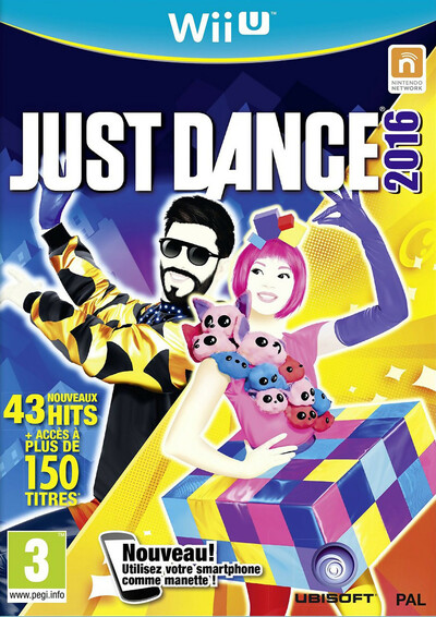 Pochette Just Dance 2016 version Wii U