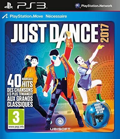 Pochette Just Dance 2017 version PlayStation 3