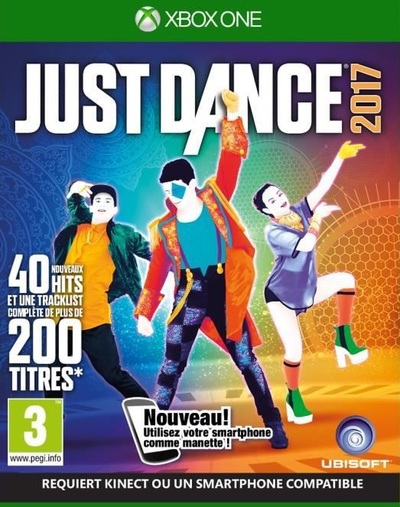 Pochette Just Dance 2017 version Xbox One