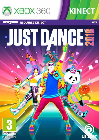 Pochette Just Dance 2018 version Xbox 360