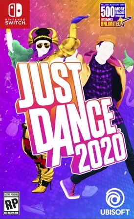 Pochette Just Dance 2020 version Switch