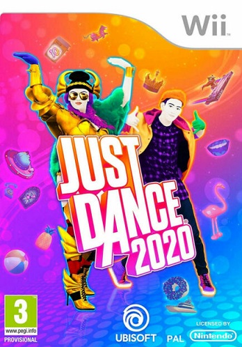 Pochette Just Dance 2020 version Wii