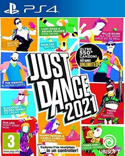 Pochette Just Dance 2021 version PlayStation 4