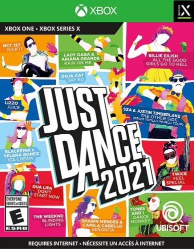 Pochette Just Dance 2021 version Xbox Series X/S