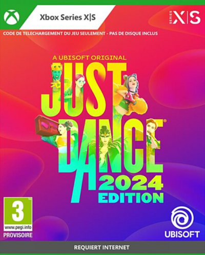 Pochette Just Dance 2024 Edition version Xbox Series X/S
