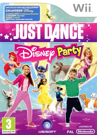 Pochette Just Dance : Disney Party version Wii